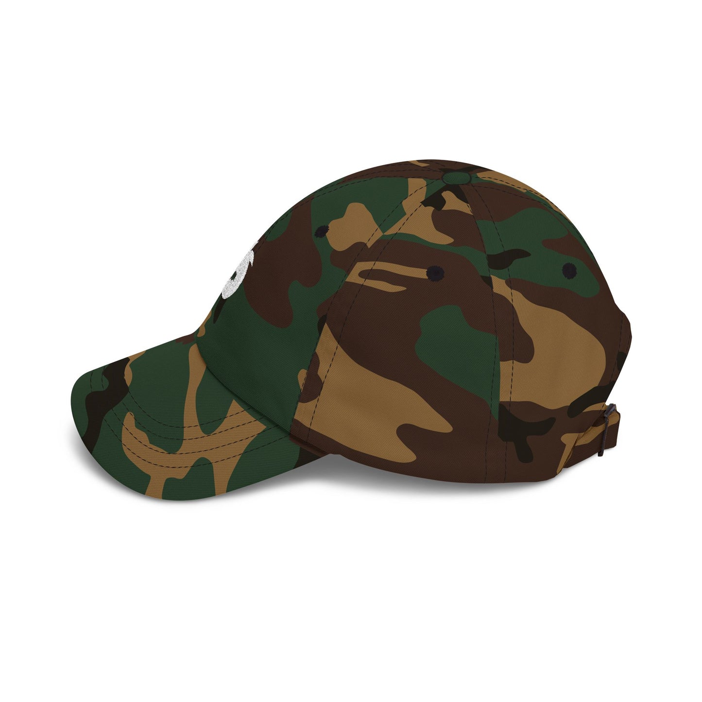 Embroidered Logo Dad Hat